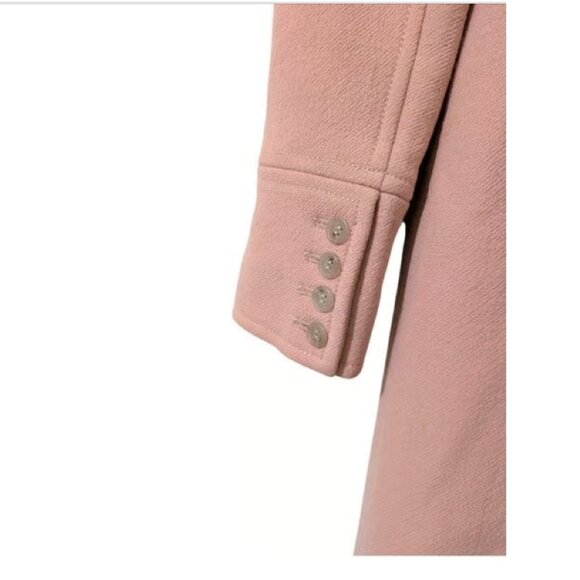 J.Crew Classic Double Cloth Lady Day Coat Wool Blend Thinsulate 79206 Dust Rose - Picture 7 of 8